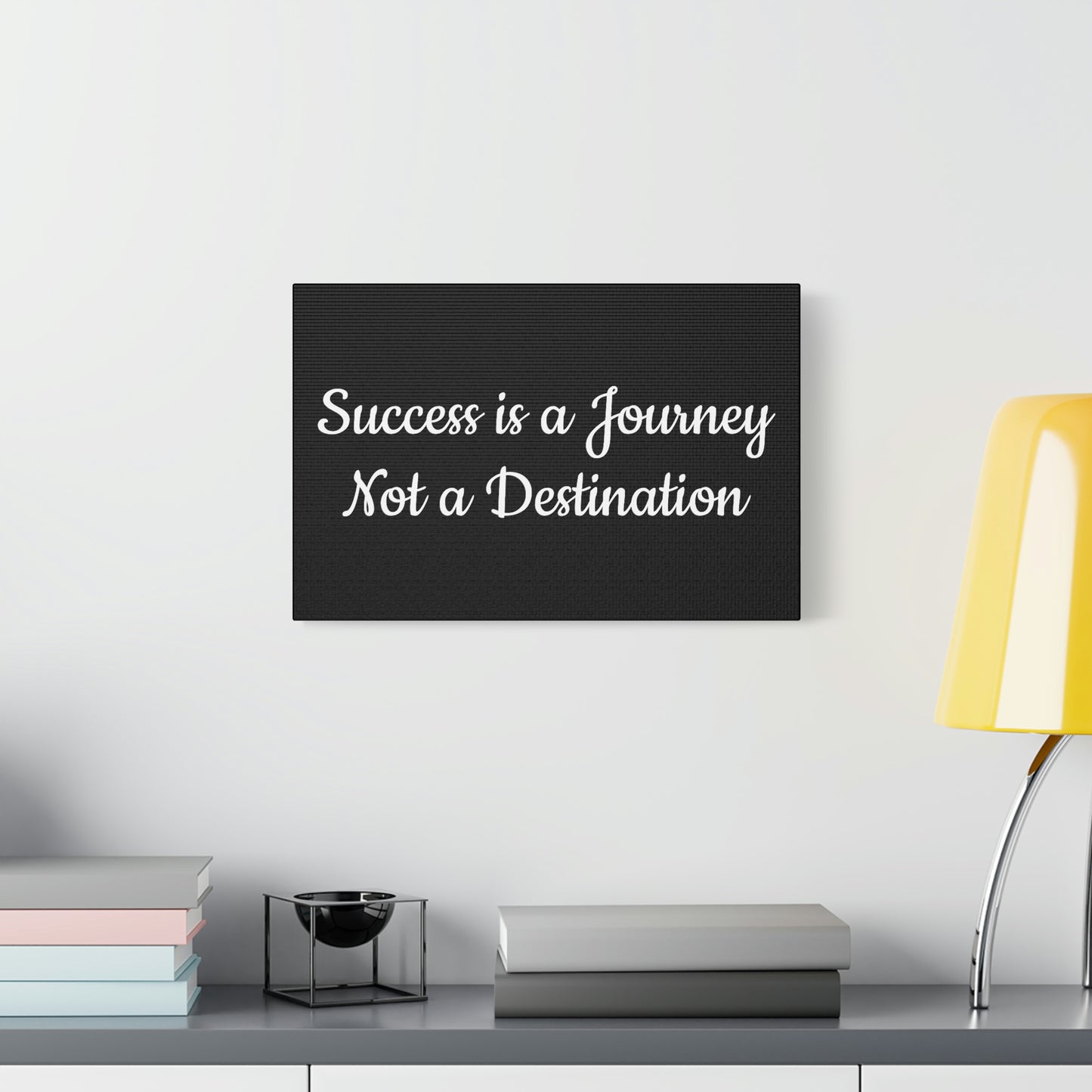 "Success is a Journey" Canvas