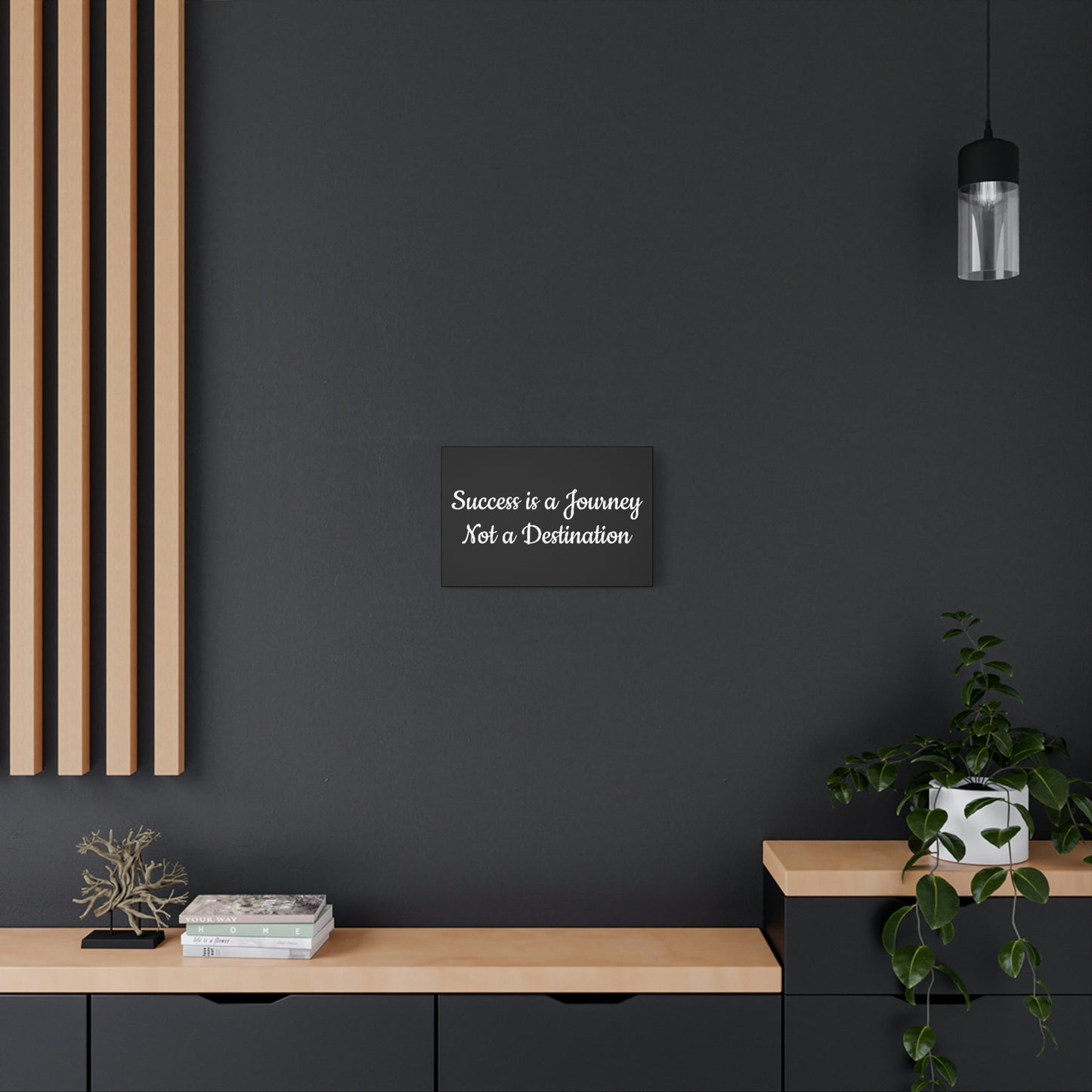 "Success is a Journey" Canvas