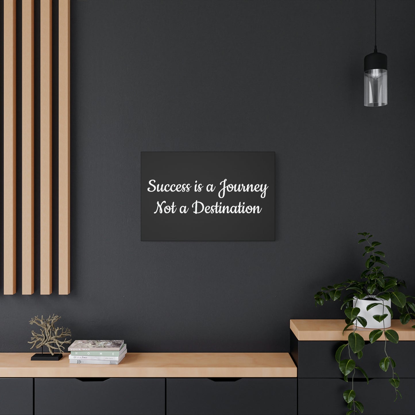 "Success is a Journey" Canvas