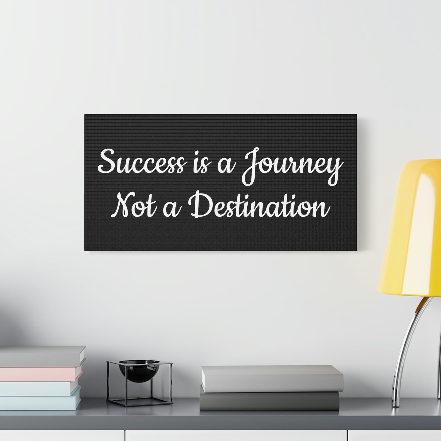 "Success is a Journey" Canvas