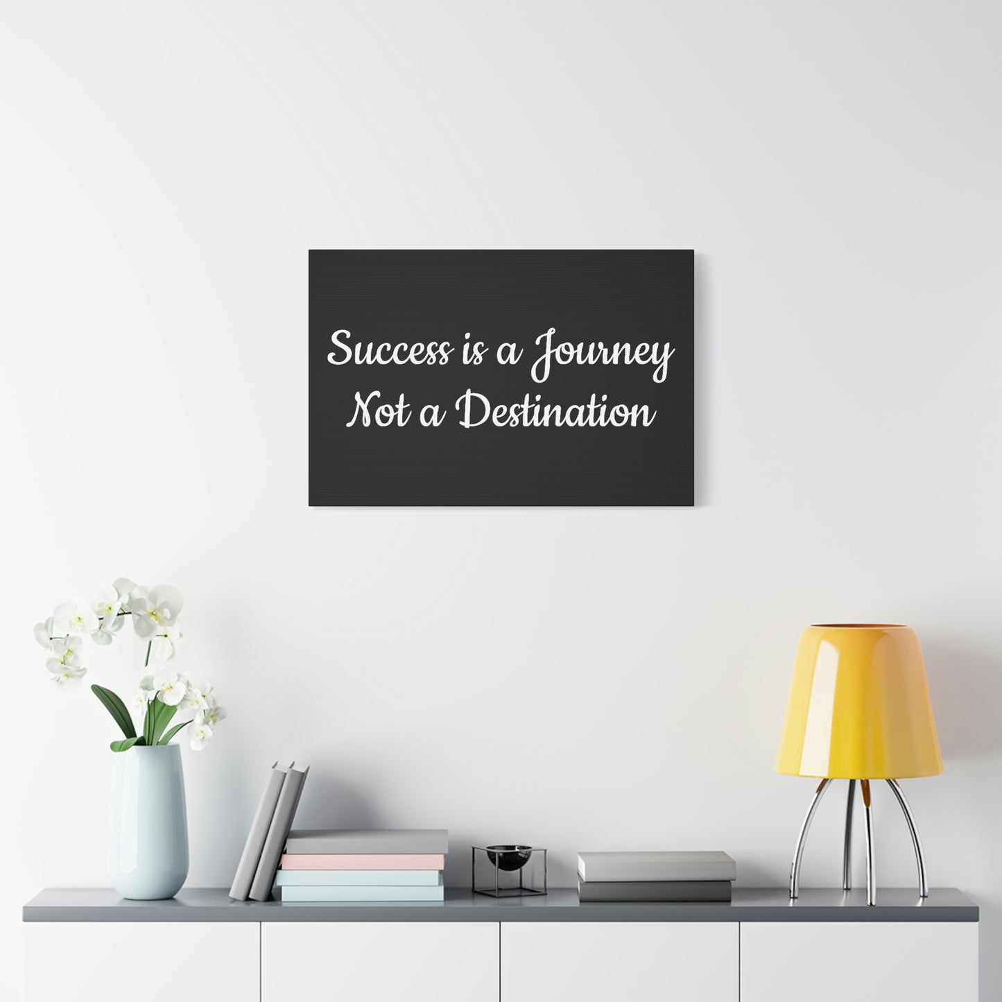 "Success is a Journey" Canvas