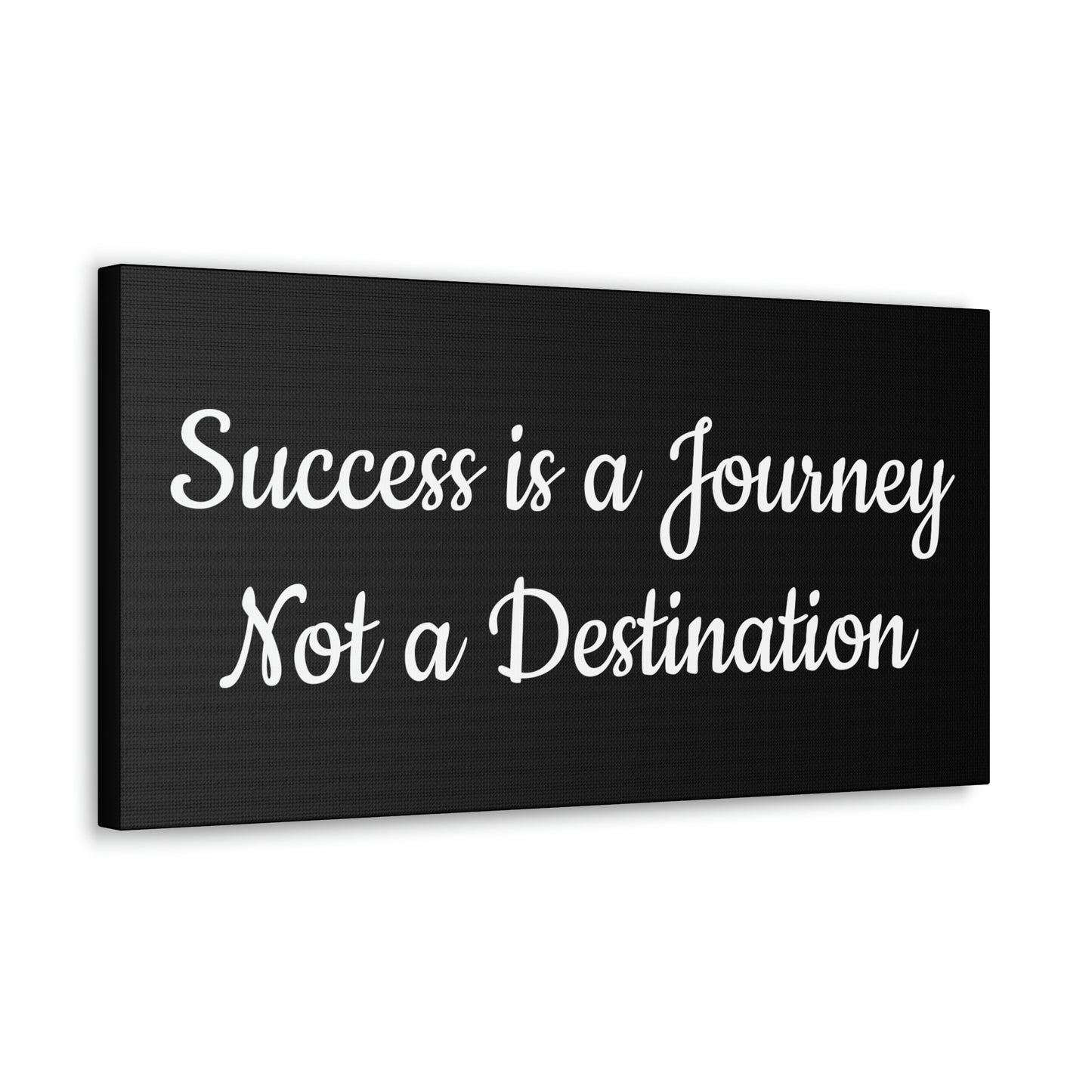 "Success is a Journey" Canvas
