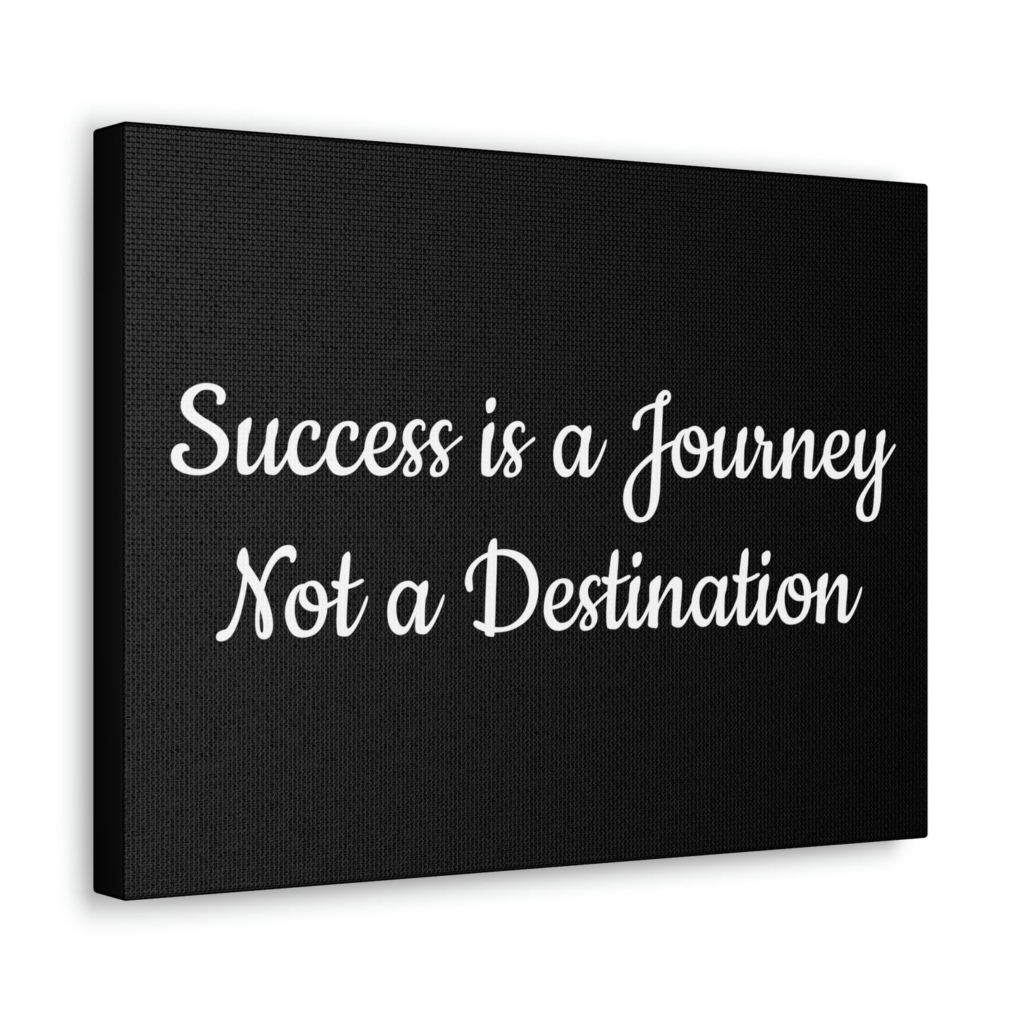 "Success is a Journey" Canvas