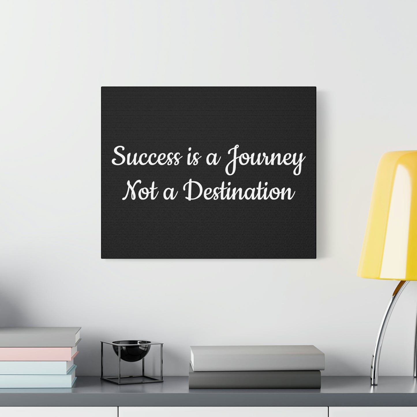 "Success is a Journey" Canvas