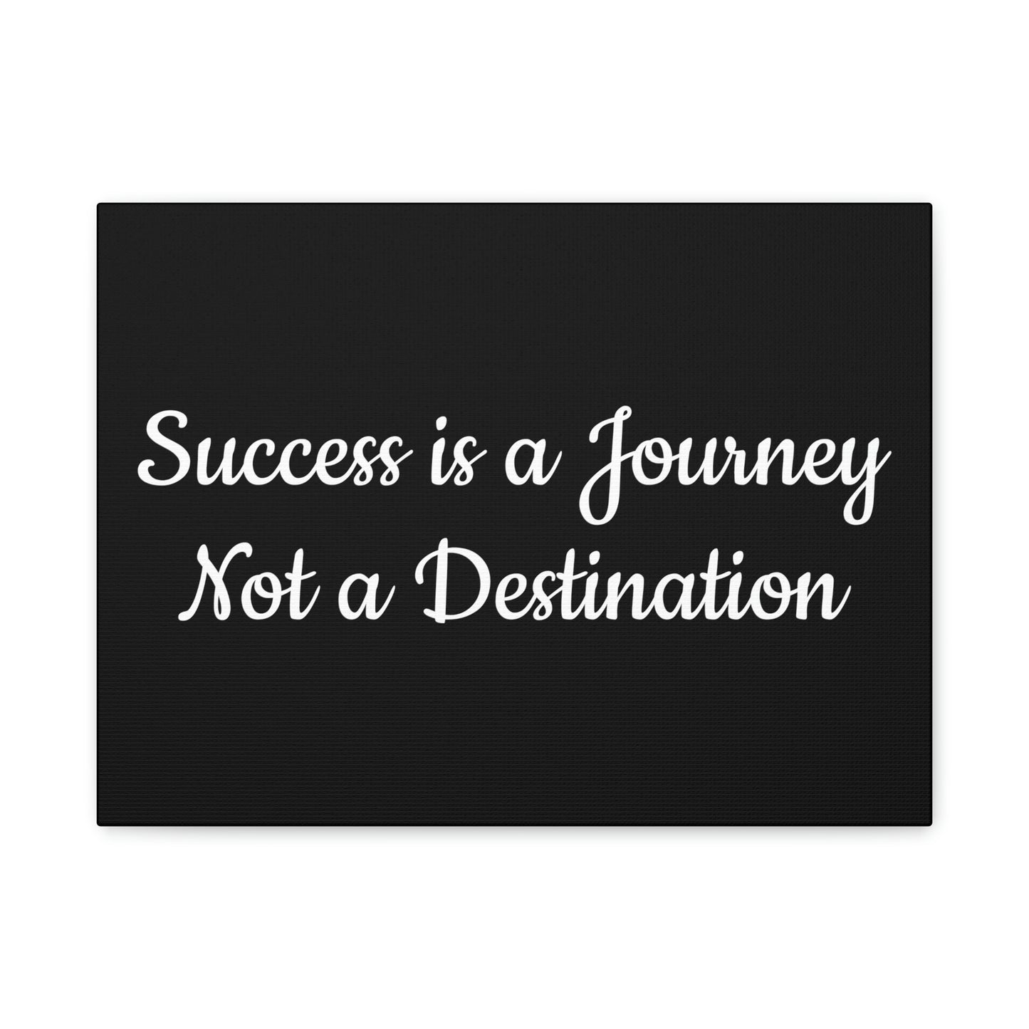 "Success is a Journey" Canvas