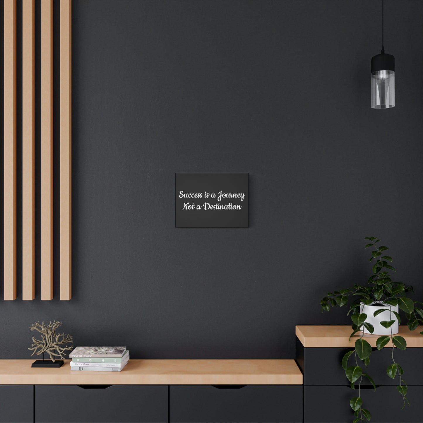 "Success is a Journey" Canvas