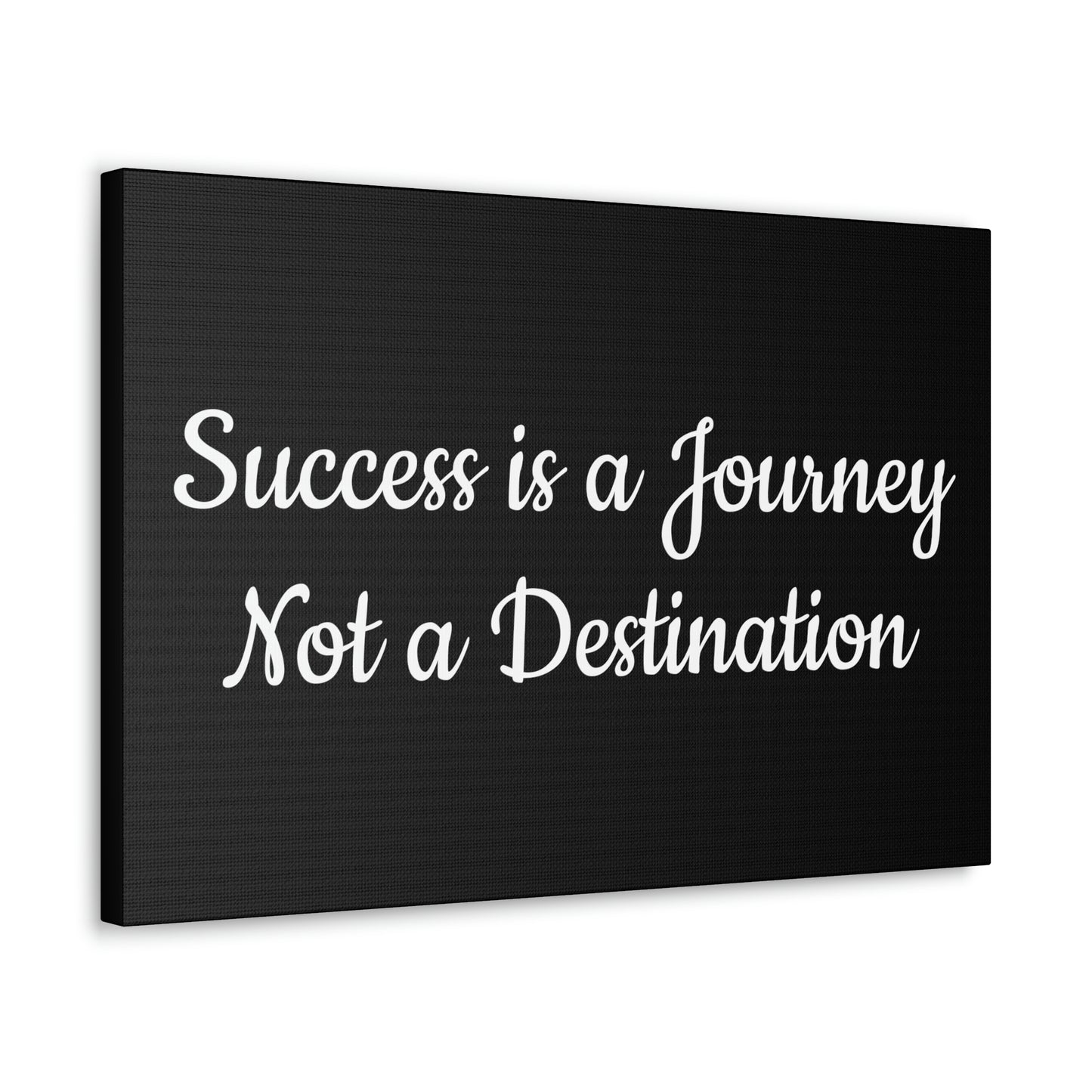 "Success is a Journey" Canvas