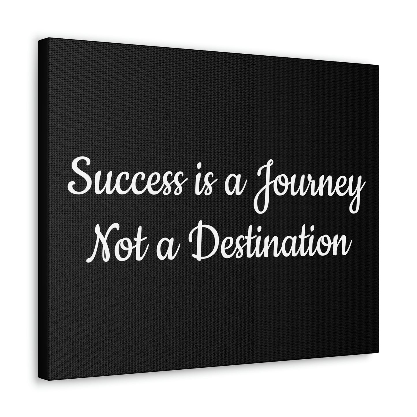 "Success is a Journey" Canvas