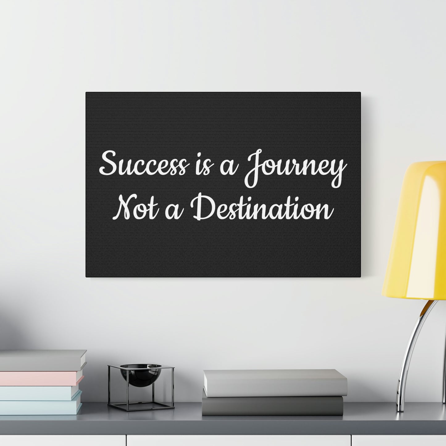 "Success is a Journey" Canvas