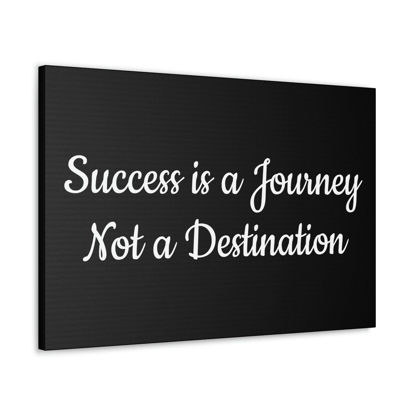 "Success is a Journey" Canvas