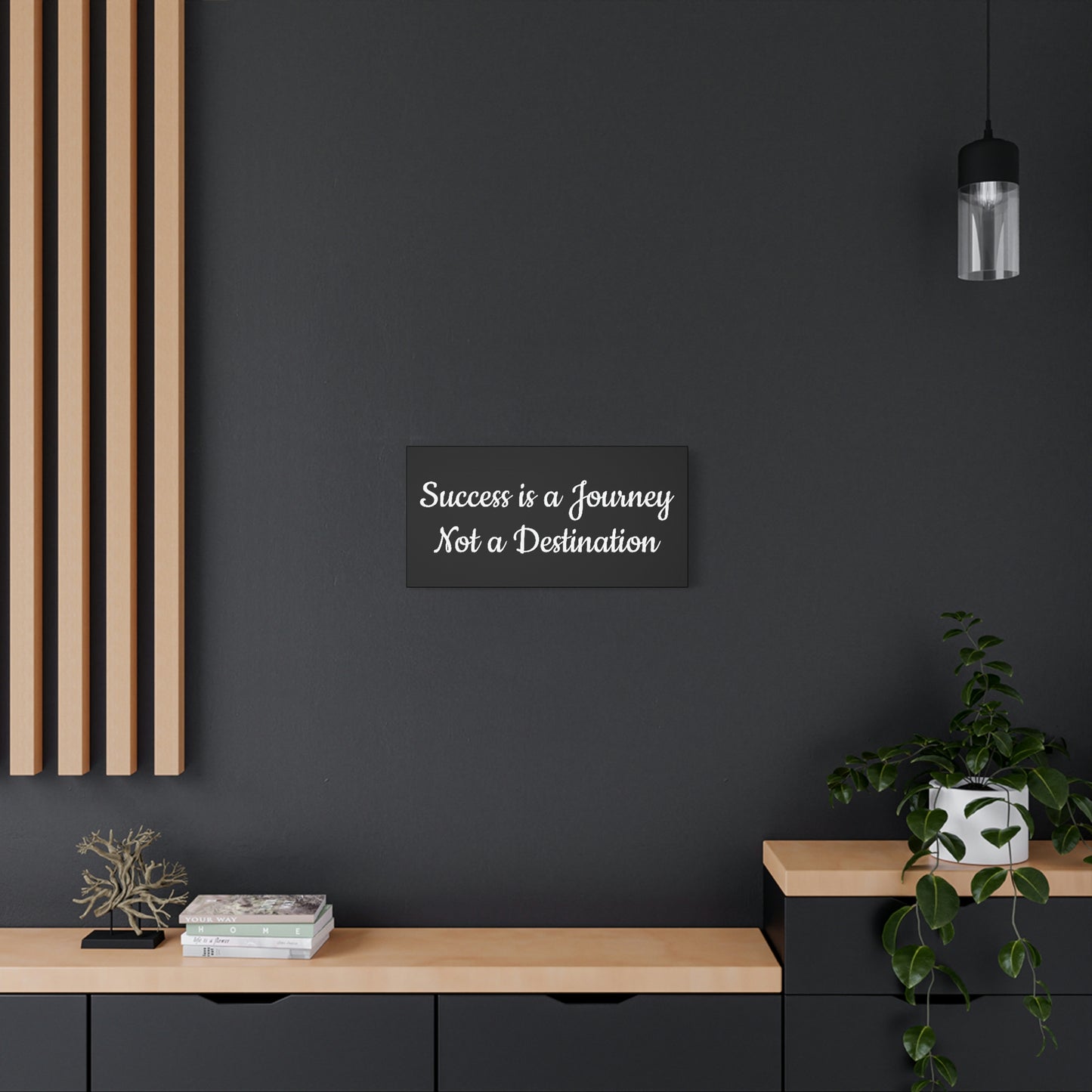 "Success is a Journey" Canvas