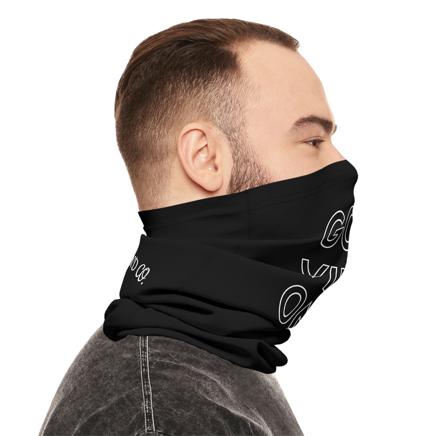 "Good Vibes Only" Neck Gaiter