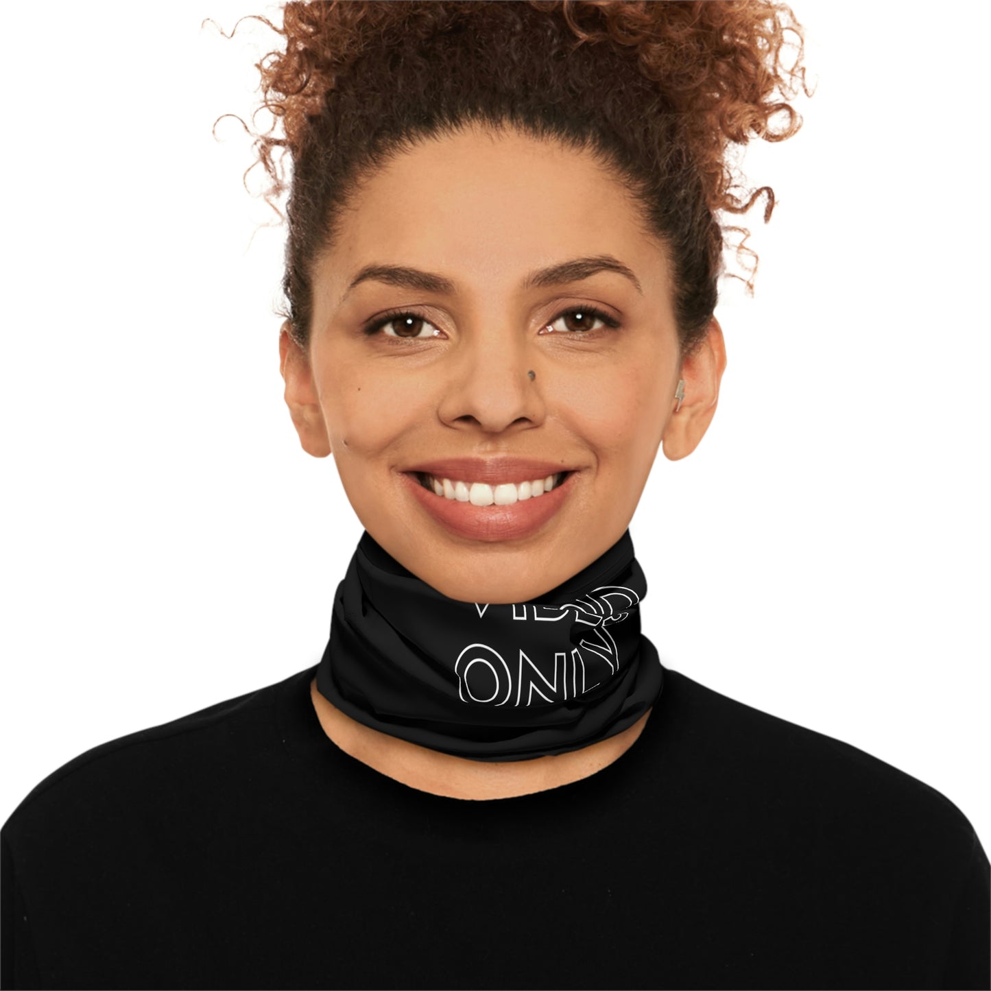 "Good Vibes Only" Neck Gaiter