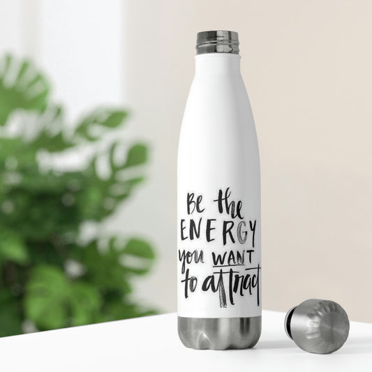 "Positive Energy" Drinking Flask (20oz)