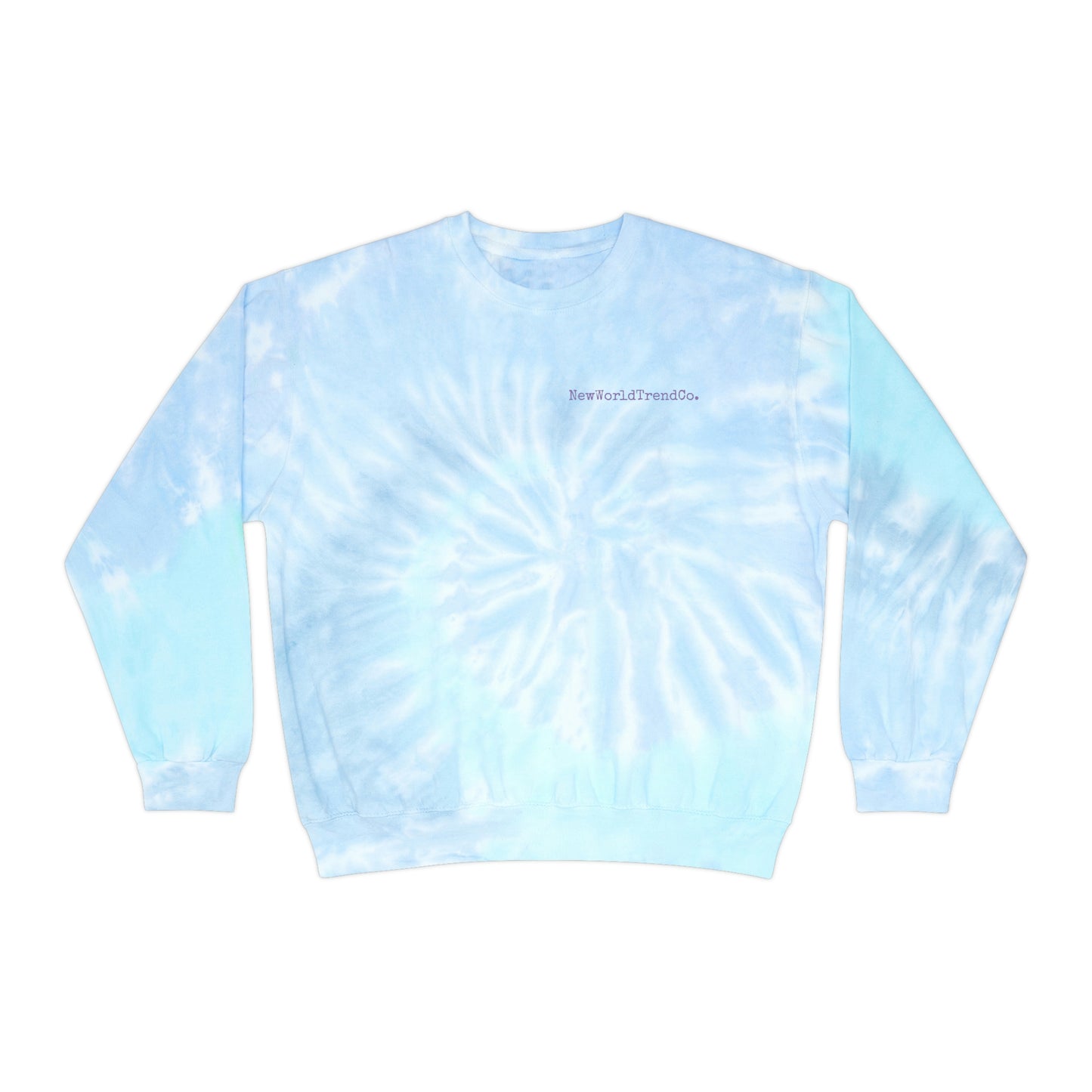 "Positive Vibes Only"  Tie-Dye Crewneck